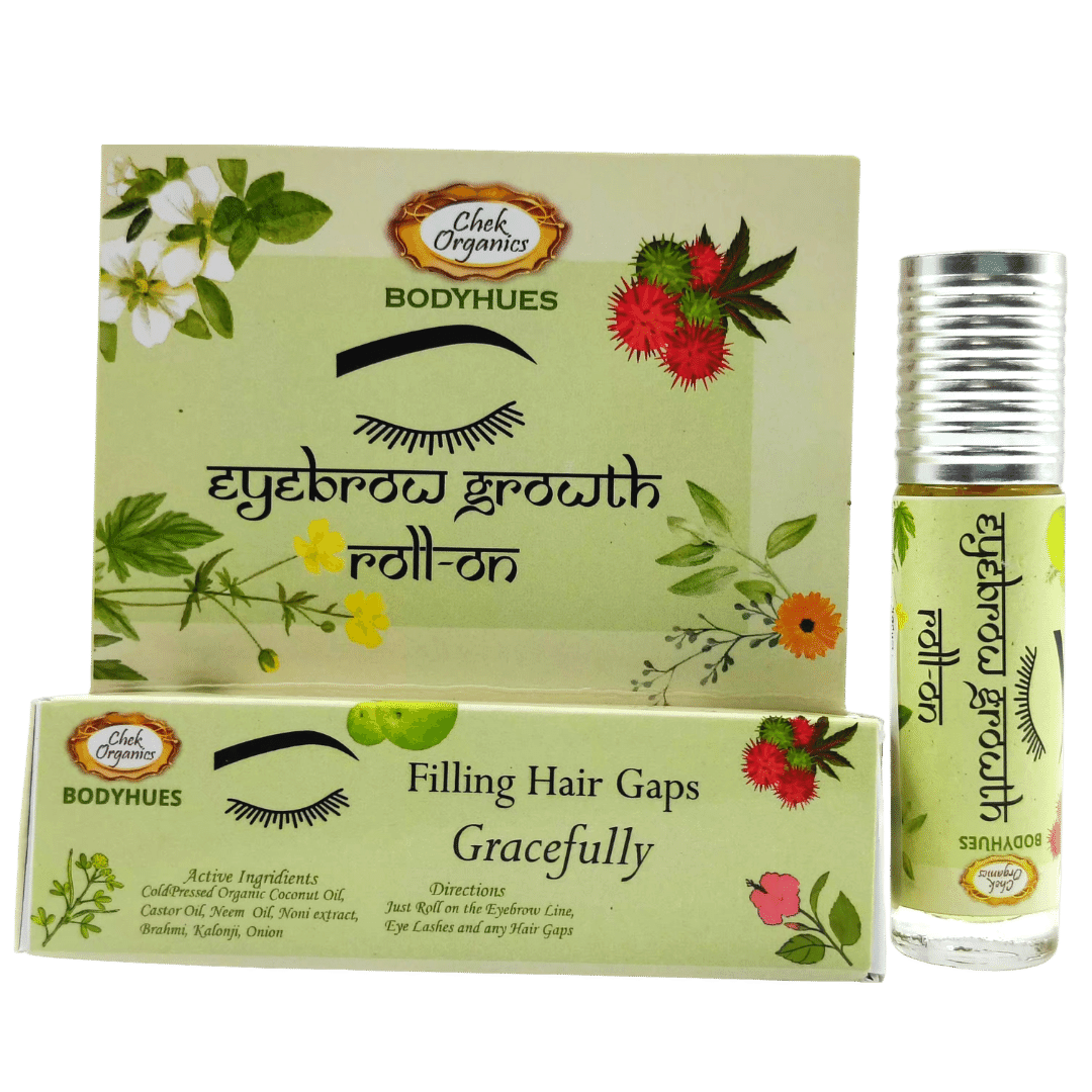 CHEKORGANICS – Noni Eyebrow Growth Roll-On (10ml)
