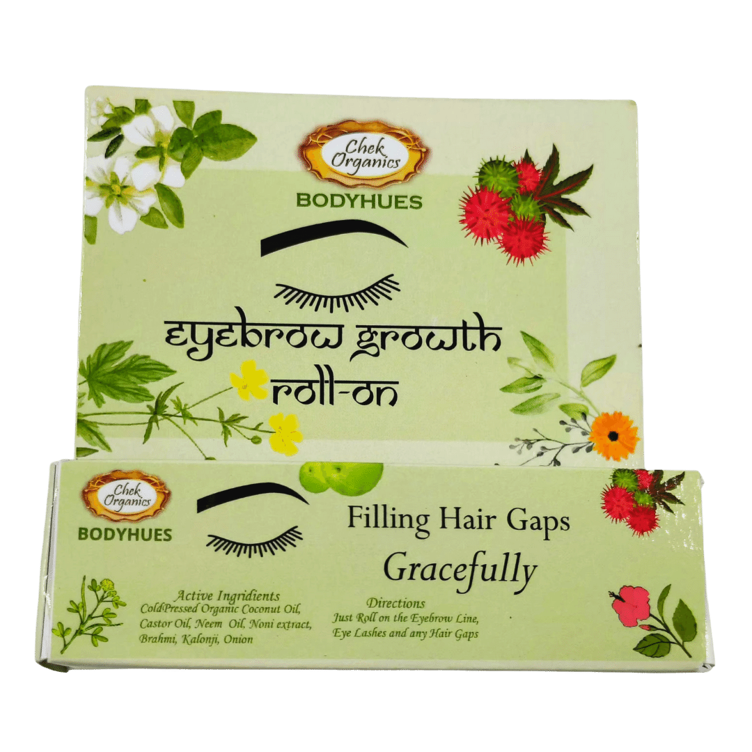 CHEKORGANICS – Noni Eyebrow Growth Roll-On (10ml)