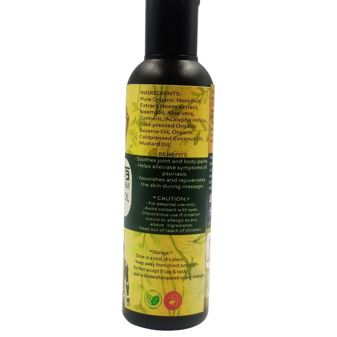 CHEKORGANIC SANJEEVA THAILAM – 100% Ayurvedic Multipurpose Oil