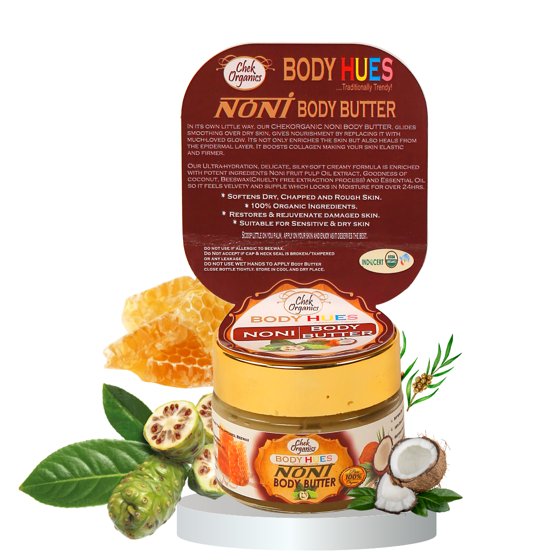 CHEKORGANICS BODYHUES – Organic Noni Body Butter (50g)