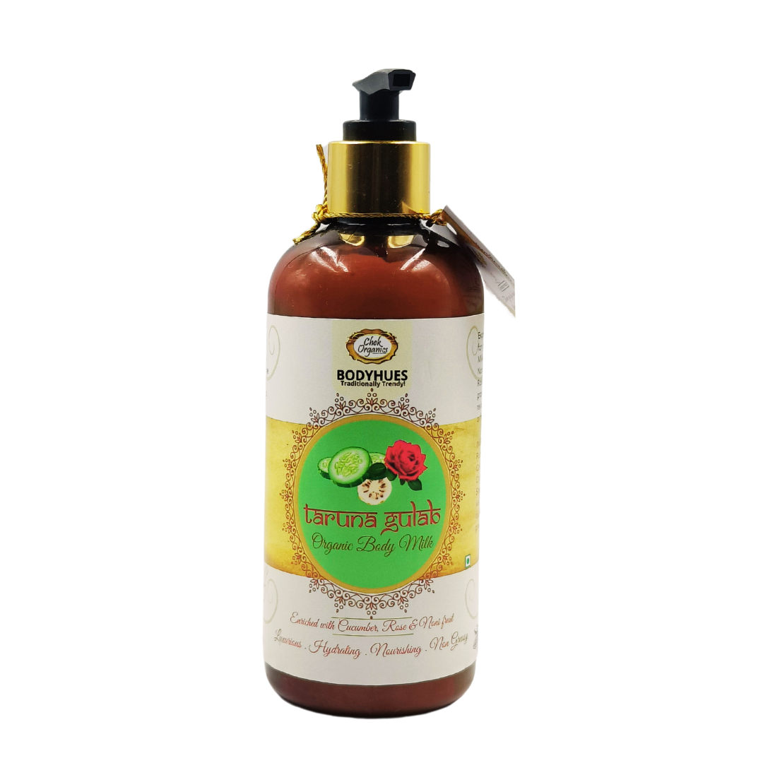 CHEKORGANIC BODYHUES – Taruna Gulab Body Milk | 250gm