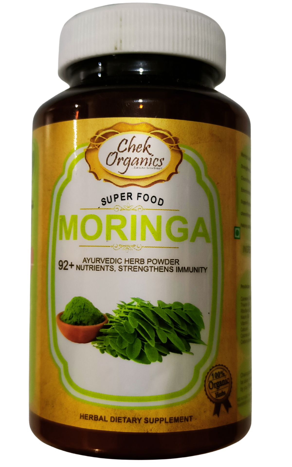 CHEKORGANICS SUPERFOODS – Moringa Powder (100g)