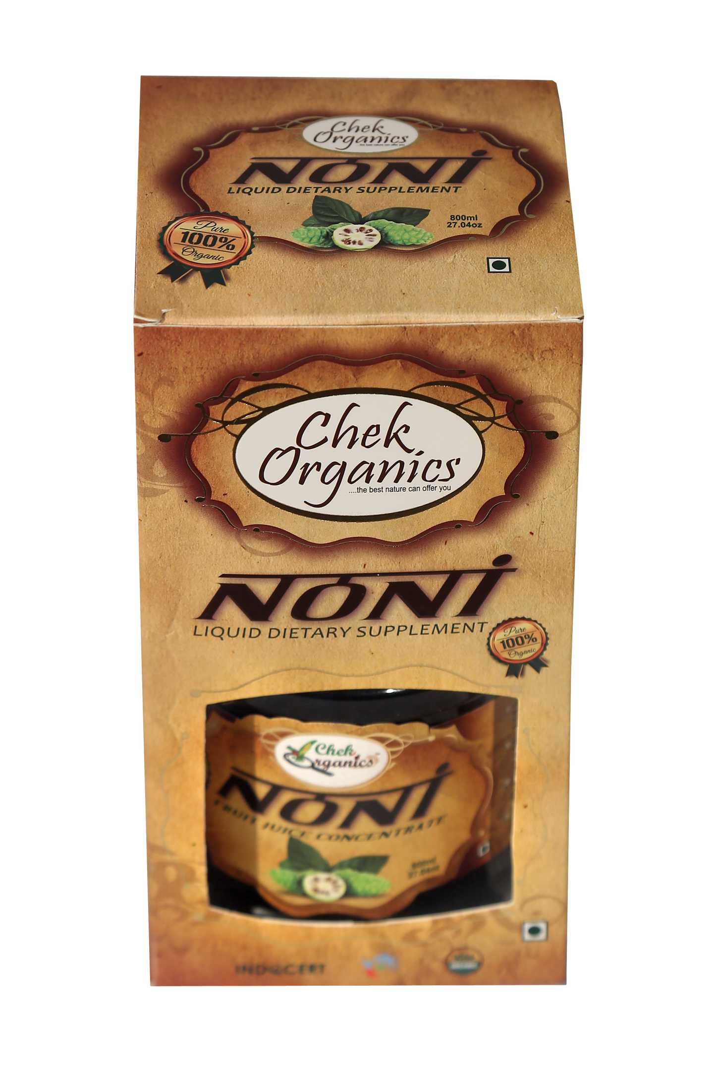 CHEKORGANICS Noni Fruit Juice – AYUSH Certified | Ayurvedic Wellness Elixir