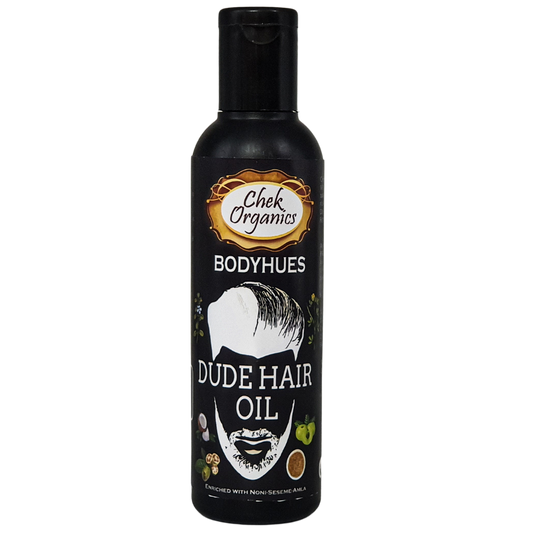 CHEKORGANICS BODYHUES – MEN DUDE HAIR OIL 100ml
