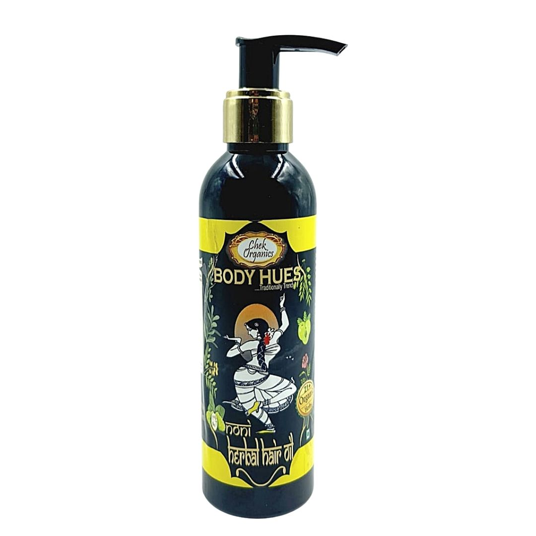 CHEKORGANICS BODYHUES – Noni Herbal Hair Oil (200ml)