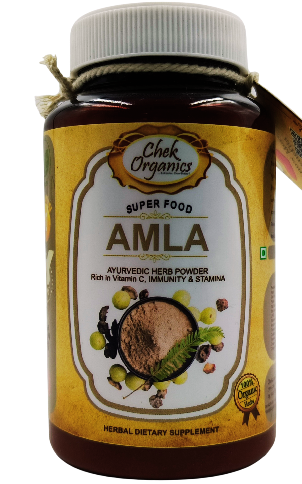 CHEKORGANICS Superfoods – Amla Powder (100g)