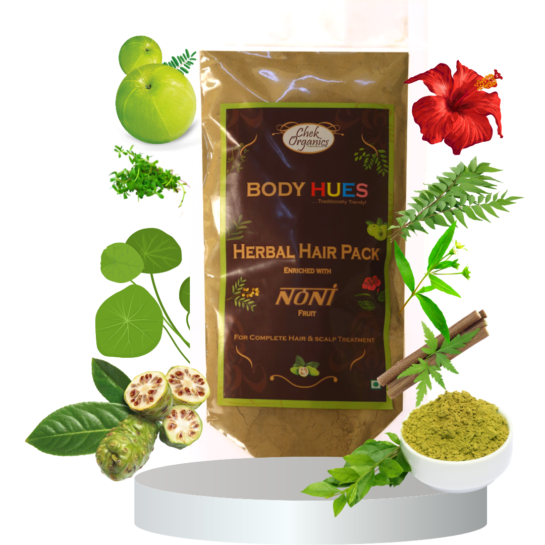 CHEKORGANICS – Noni Herbal Hair Pack 100gm