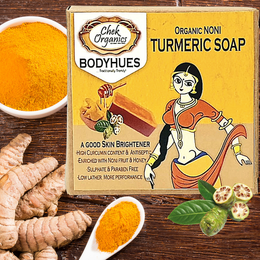 CHEKORGANICS BODYHUES – Noni Turmeric Soap 100gm