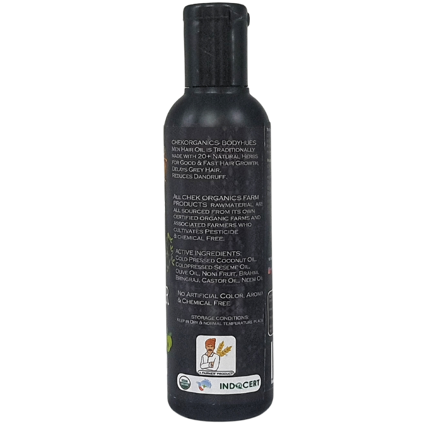 CHEKORGANICS BODYHUES – MEN DUDE HAIR OIL 100ml