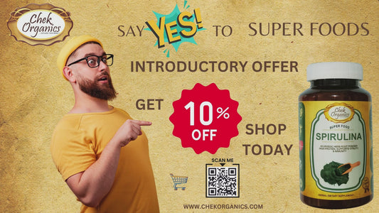 CHEKORGANICS SUPERFOODS – Spirulina Powder (100g)