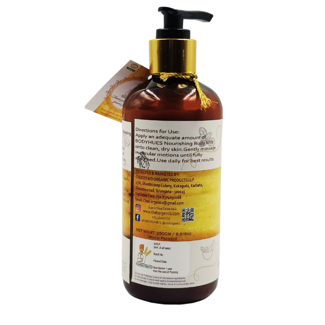 CHEKORGANIC BODYHUES – Tulasi Chandan Body Milk | 250gm