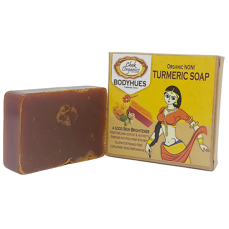 CHEKORGANICS BODYHUES – Noni Turmeric Soap 100gm